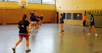 Handballerinnen erreichen das Landesfinale bei Jugend trainiert für Olympia!