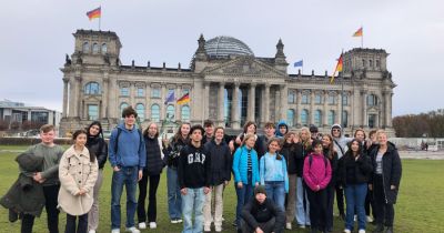 Exkursion der 10a in den Bundestag